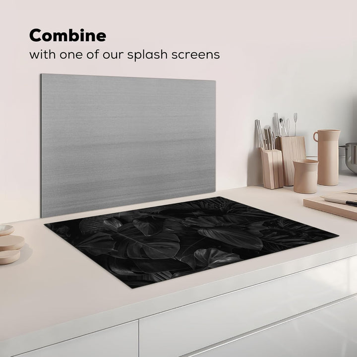 KitchenYeah© Herdabdeckplatte Einteilig Ceranfeld Abdeckplatte für Induktionsschutz Ceranfeldabdecku