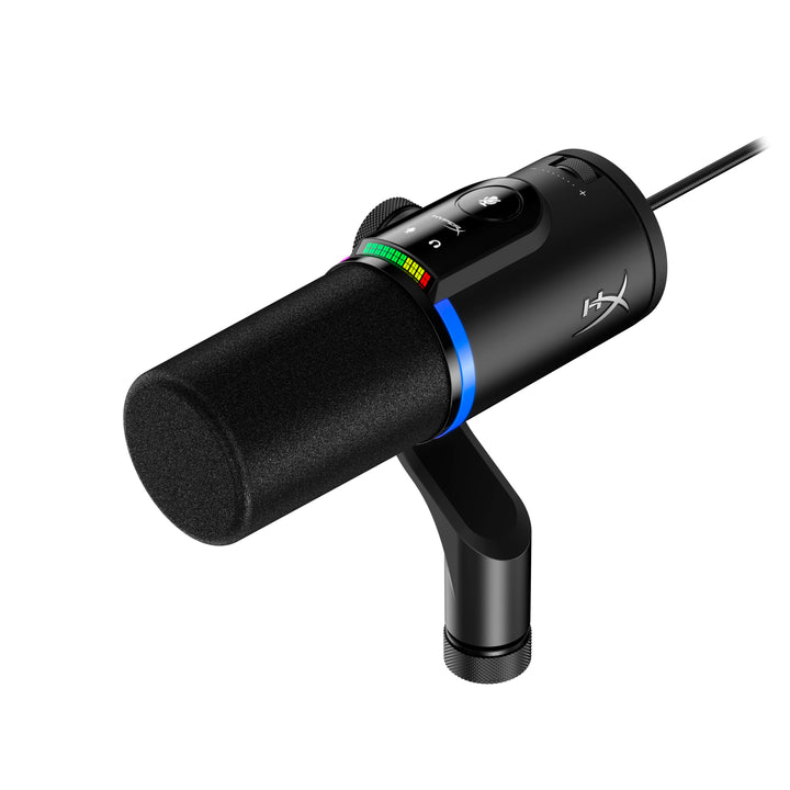 HyperX FlipCast Dynamisches USB/XLR-Mikrofon – Profi-Streaming & Podcast-Mikrofon mit Rauschunterdrü
