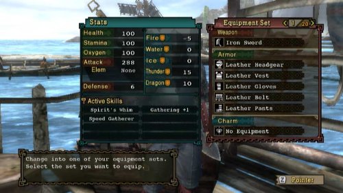 Monster Hunter Tri Standard, Standard