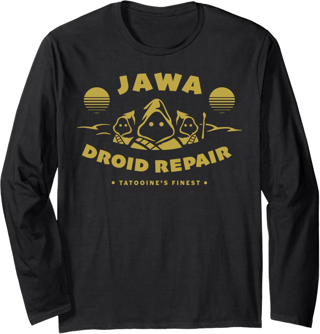 Star Wars Jawa Droid Repair Tatooine's Finest Langarmshirt