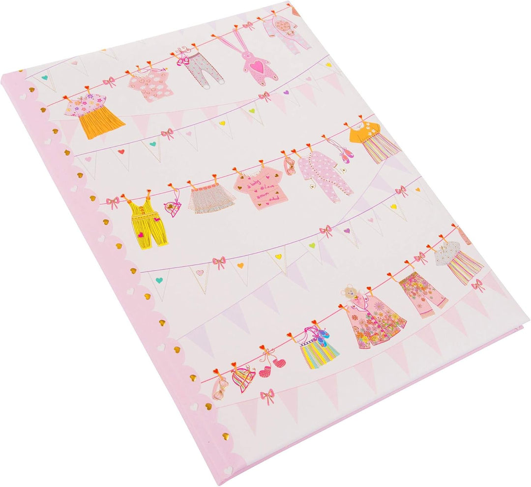 goldbuch 11 457 - Babytagebuch Sweet and Fresh Girl im Turnowsky Design mit 44 illustrierte Seiten,