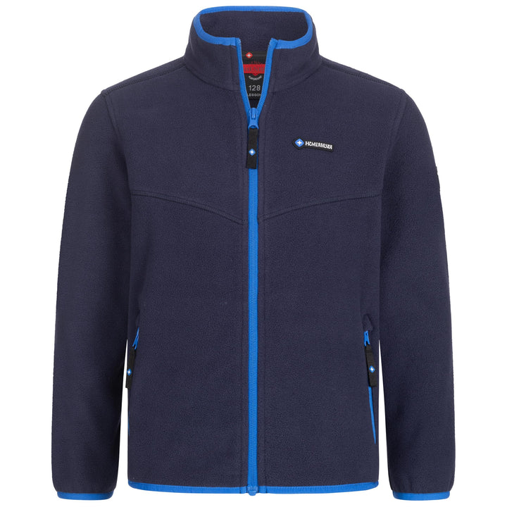 Höhenhorn Leggon Kinder Fleece Jacke Jungen Mädchen Full Zip Outdoor Freizeit 164 Dunkelblau/Blau, 1