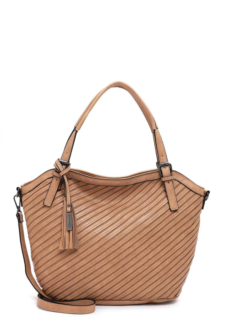 Tamaris Shopper Julina 32026 Damen Handtaschen Streifen sand 420