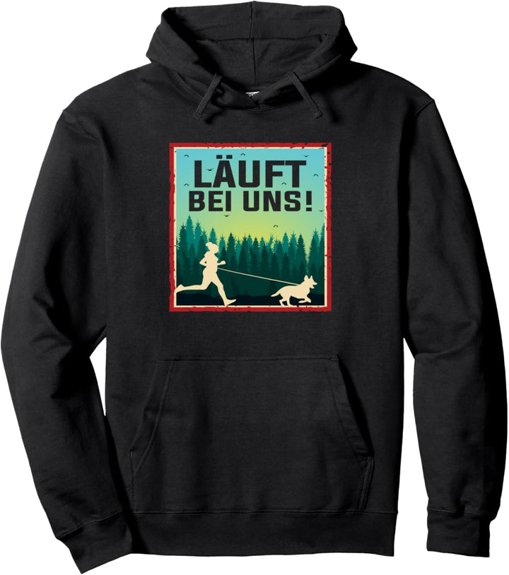 Canicross Running Joggen Outfit I Sport Laufen Spruch Pullover Hoodie