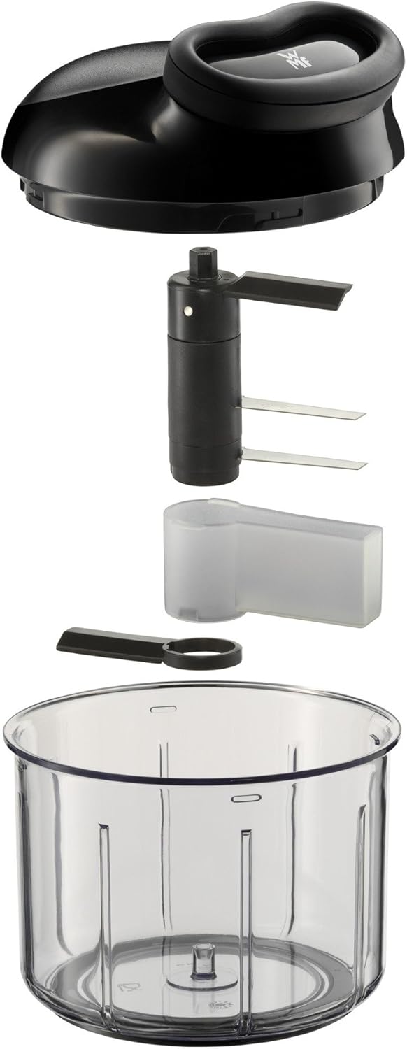 WMF Gourmet Gemüseschneider manuell mit Seilzug, 900ml & Touch Messerset 2-teilig, Küchenmesser mit