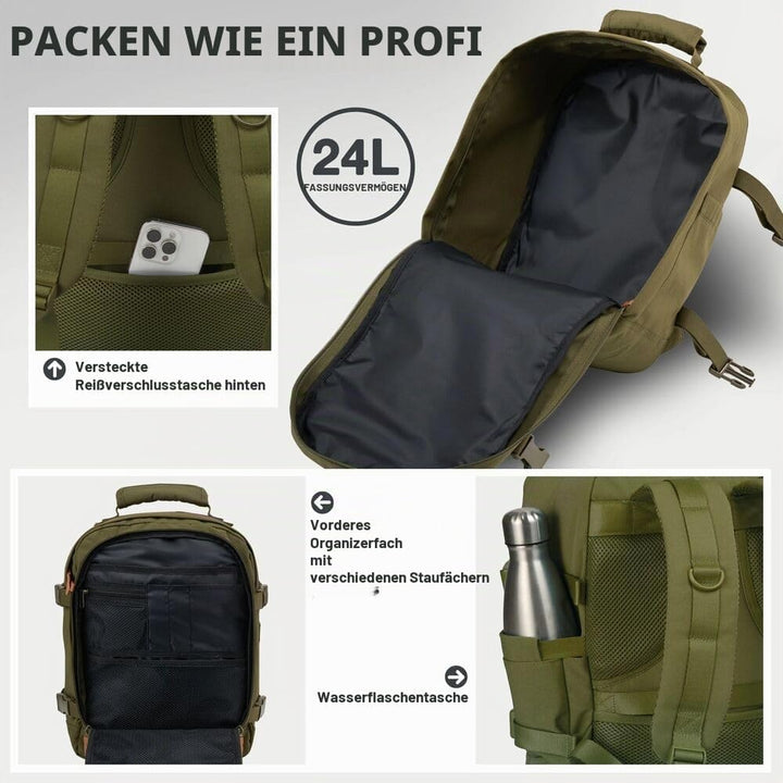 Cabin Max Metz 24L Handgepäck Tasche 40x30x20 cm – Bordgepäck für Ryanair, Wizz Air, EasyJet, Eurowi