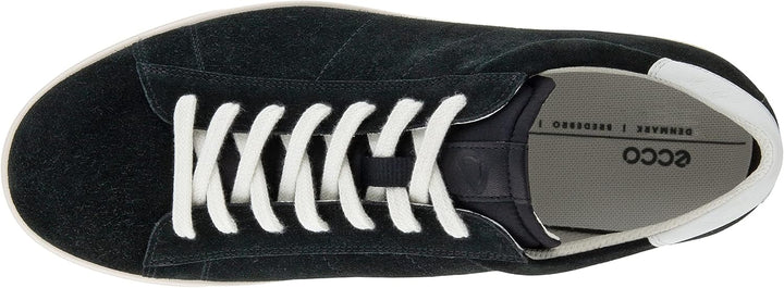ECCO Herren Ecco Street Lite MSlip-on 47 EU Black Black White, 47 EU Black Black White