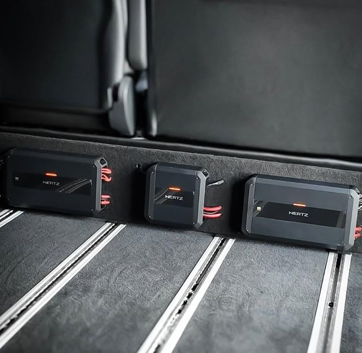 Hertz DP 1.500 – Monoblock Class-D Verstärker 590W RMS an 2Ω, ADC-Technologie, Universelle Kompatibi
