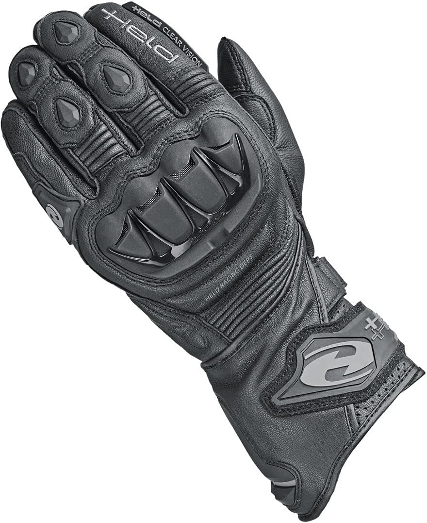 Held Leather Gloves Lady Evo-Thrux Ii Black D-8, Schwarz