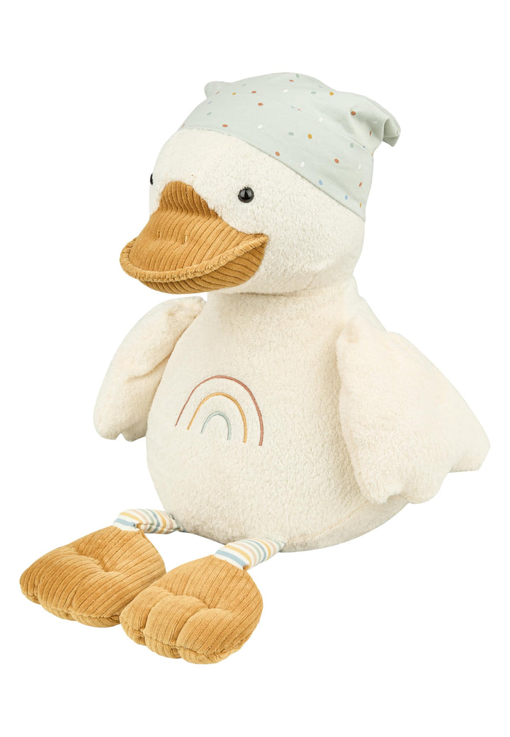 Sterntaler Kuscheltier XL Edda - Plüschtier aus Flausch kombiniert mit Cord &amp; Jersey - Kinder und Ba