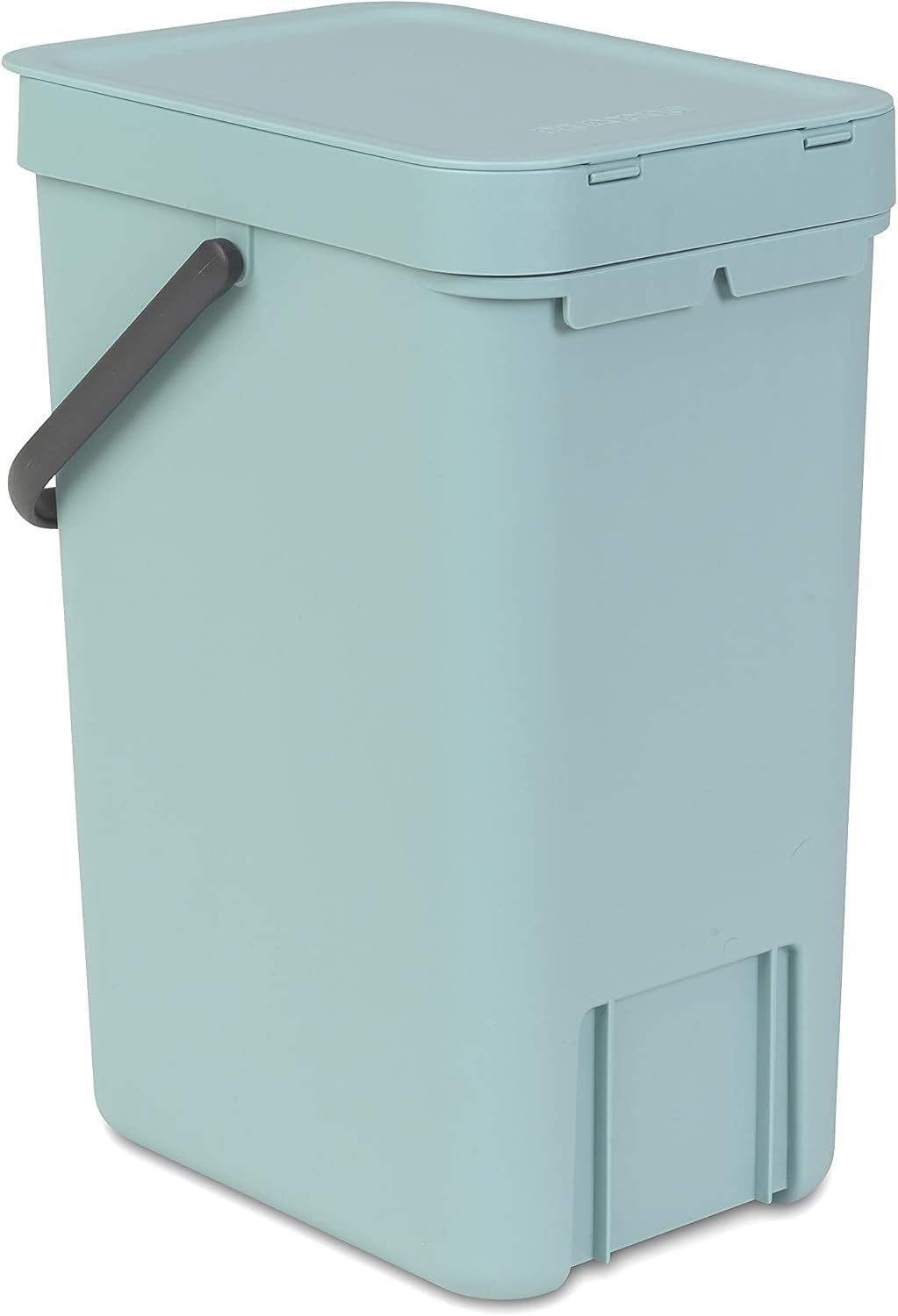 Brabantia Sort & Go Einbaubehälter, Plastik, Mint, 12L 12 Liter Mint, 12 Liter Mint