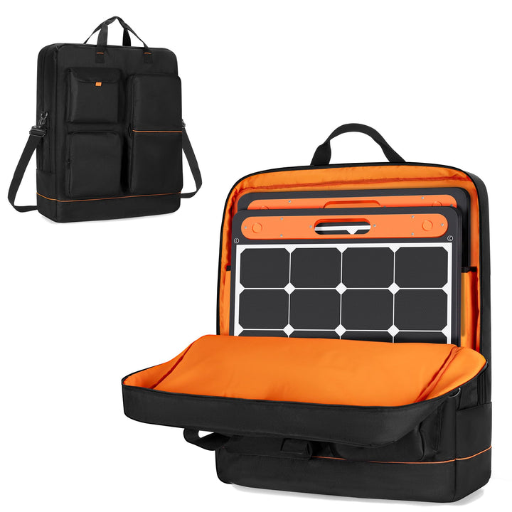 Solarmodul-Aufbewahrungstasche mit hellem Futter, Reise-Tragetasche, kompatibel mit Jackery SolarSag