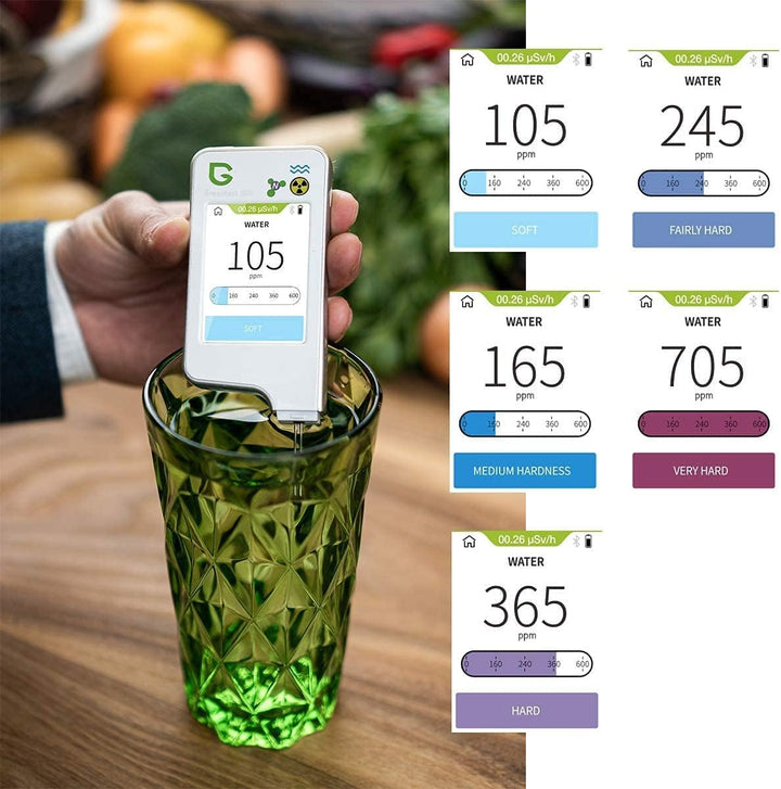 Greentest 6971136001855 PRO 3-in-1 Eco 5, Innovatives Messgerät zur Messung von Nitraten Weiss