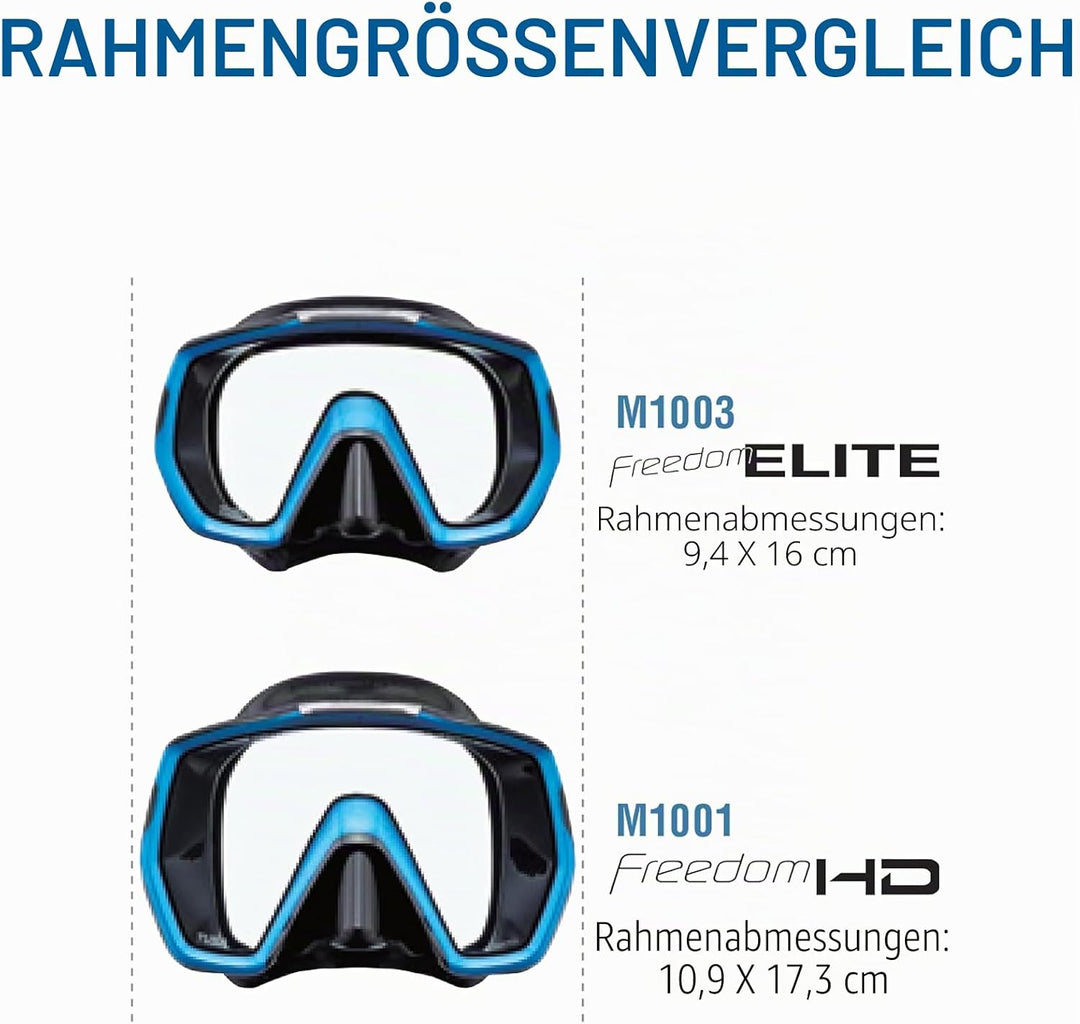 Tusa Freedom Elite – Maske, Schwarz