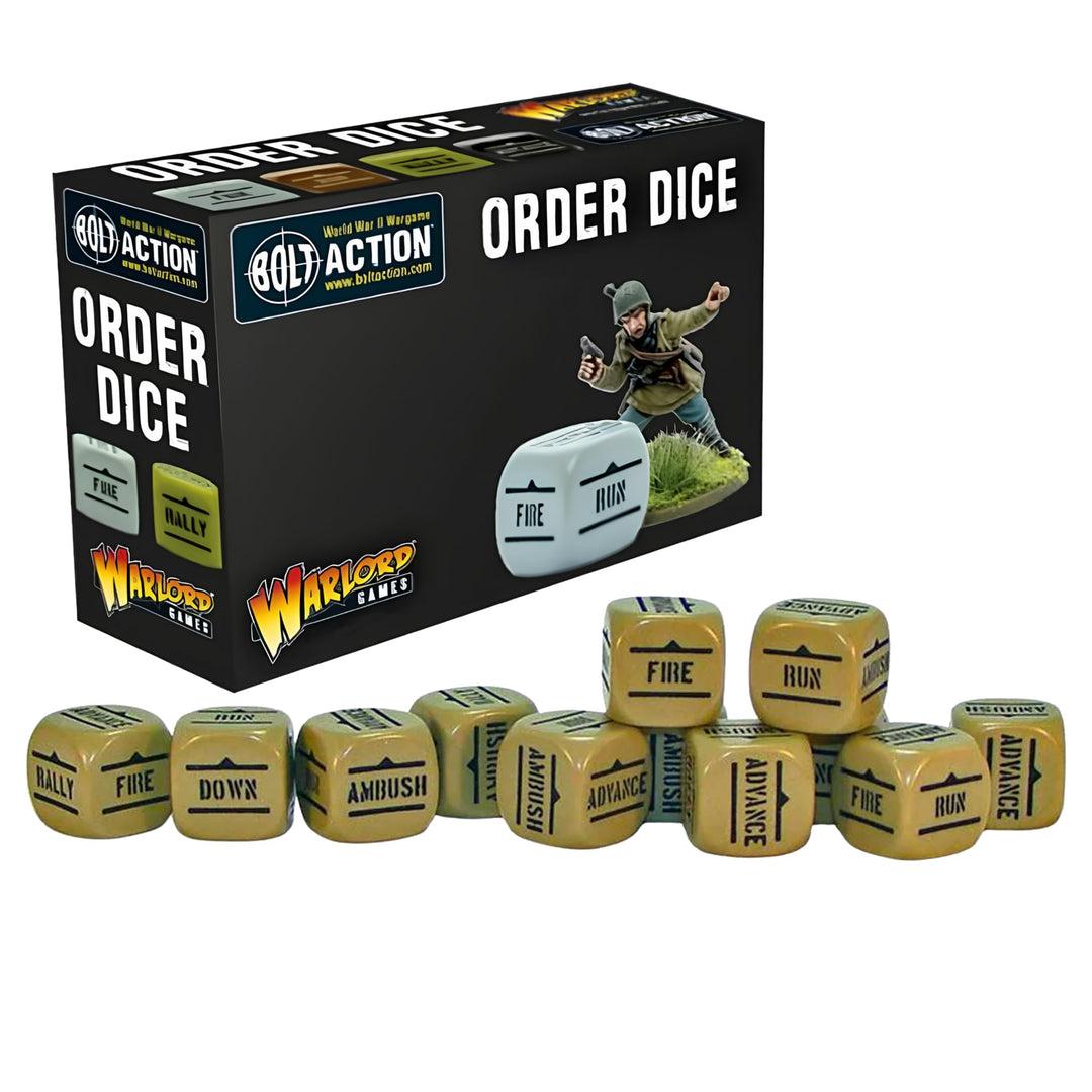 Sand Order Würfel für Bolzen-Aktion