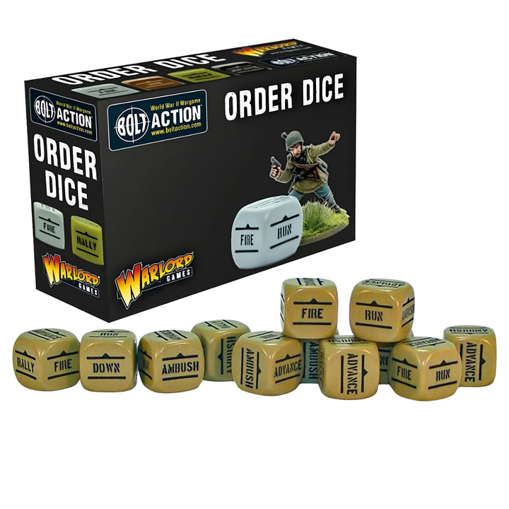 Sand Order Würfel für Bolzen-Aktion