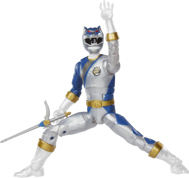 Power Rangers Lightning Collection Wild Force Lunar Wolf Ranger 6-Inch Premium Collectible Action Fi