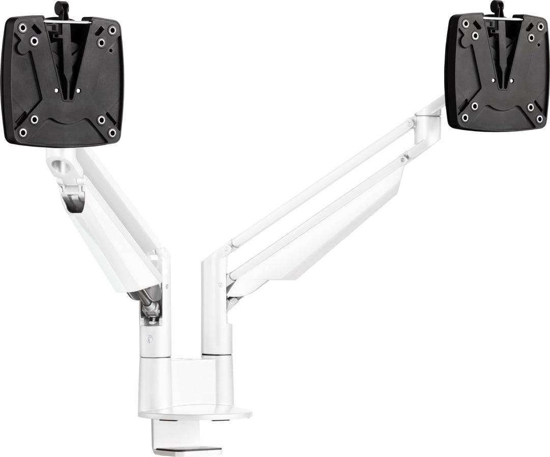 Novus CLU Duo Monitorarm Set, einfache Ausrichtung für Side-by-Side Viewing, 3 in 1, schnelle Montag