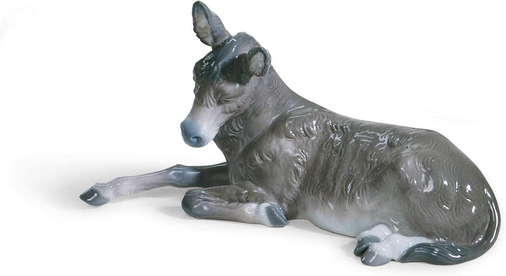 LLADRÓ Krippenfigur Esel. Ii. Maultier (Krippenfigur). Porzellan.