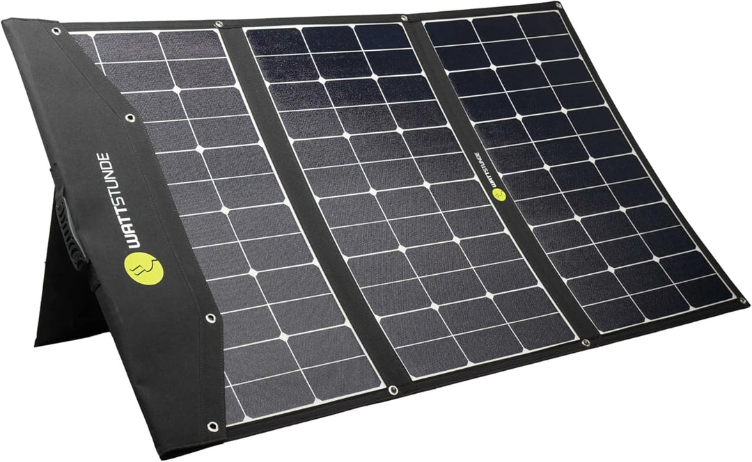 WATTSTUNDE Sunfolder Solartasche - Mobiles 12V Outdoor Solarpanel - faltbares Solarmodul (200 W), 20