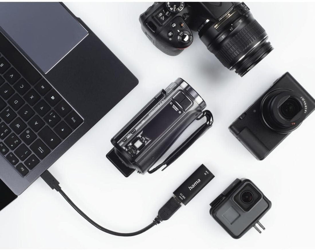 Hama Video Capture Card 4K HDMI zu USB 3.0 Videoaufnahmekarte (zur direkten Aufnahme Spiegelreflexka