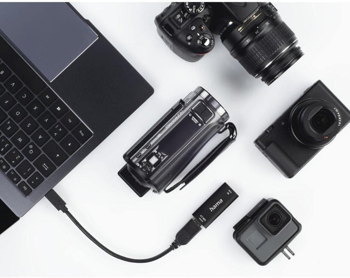 Hama Video Capture Card 4K HDMI zu USB 3.0 Videoaufnahmekarte (zur direkten Aufnahme Spiegelreflexka