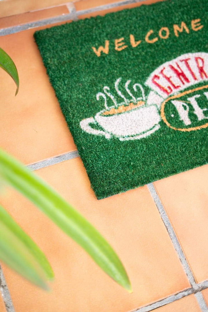 Grupo Erik Kokosmatte Fussmatte Friends Central Perk - Schmutzfangmatte 40x60 cm - Fussmatte Lustig
