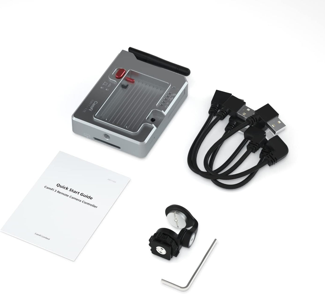 CamFi 3 Plus DSLR Wireless Camera Remote Controller, WiFi und 4G High Speed Capture and Transmit Ape