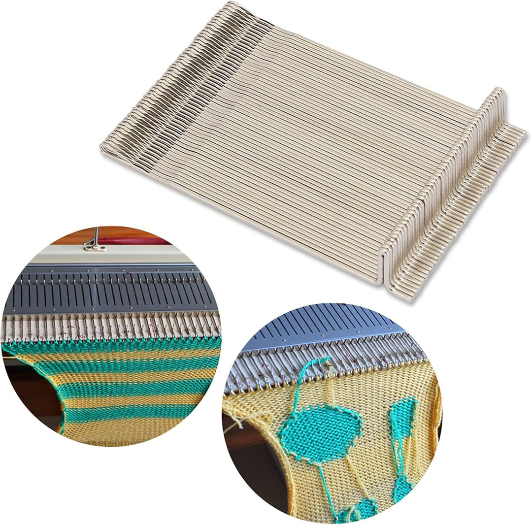 Silver Reed Lk150 Nadeln Zubehör 50 Stück Strickmaschinennadel Zum Stricken Arbeiten Passend Lk100 L