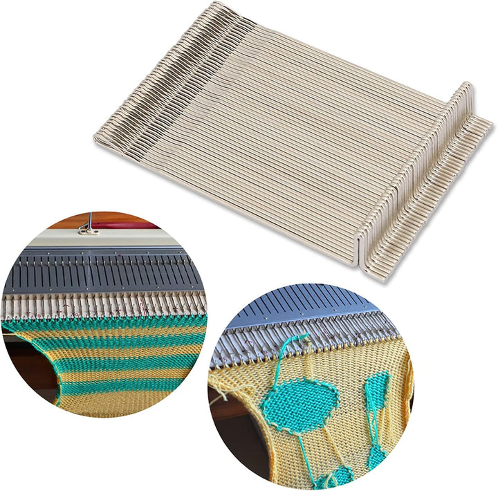 Silver Reed Lk150 Nadeln Zubehör 50 Stück Strickmaschinennadel Zum Stricken Arbeiten Passend Lk100 L