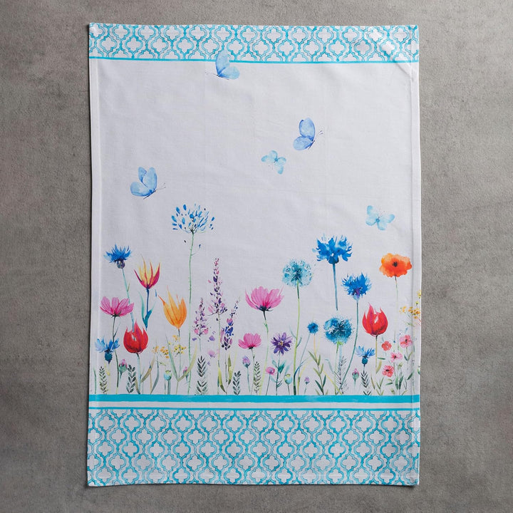 Maison d' Hermine Flower in The Field 100% Baumwolle Set von 3 Multi-Purpose Küchenhandtuch | Bar Ha