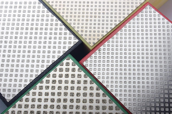 Z-LION Schleifblöcke, Diamant-Handpolierpads für Glas, Granit, Marmor, Stein, Keramik, galvanisierte