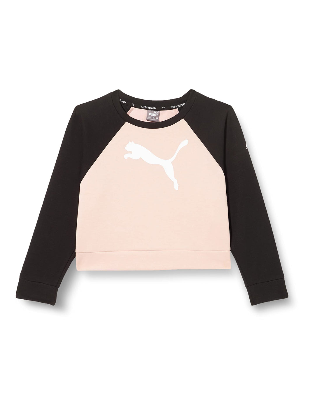 PUMA Mädchen Modern Sports Crew G Schweiss 110 Rosenquarz, 110 Rosenquarz