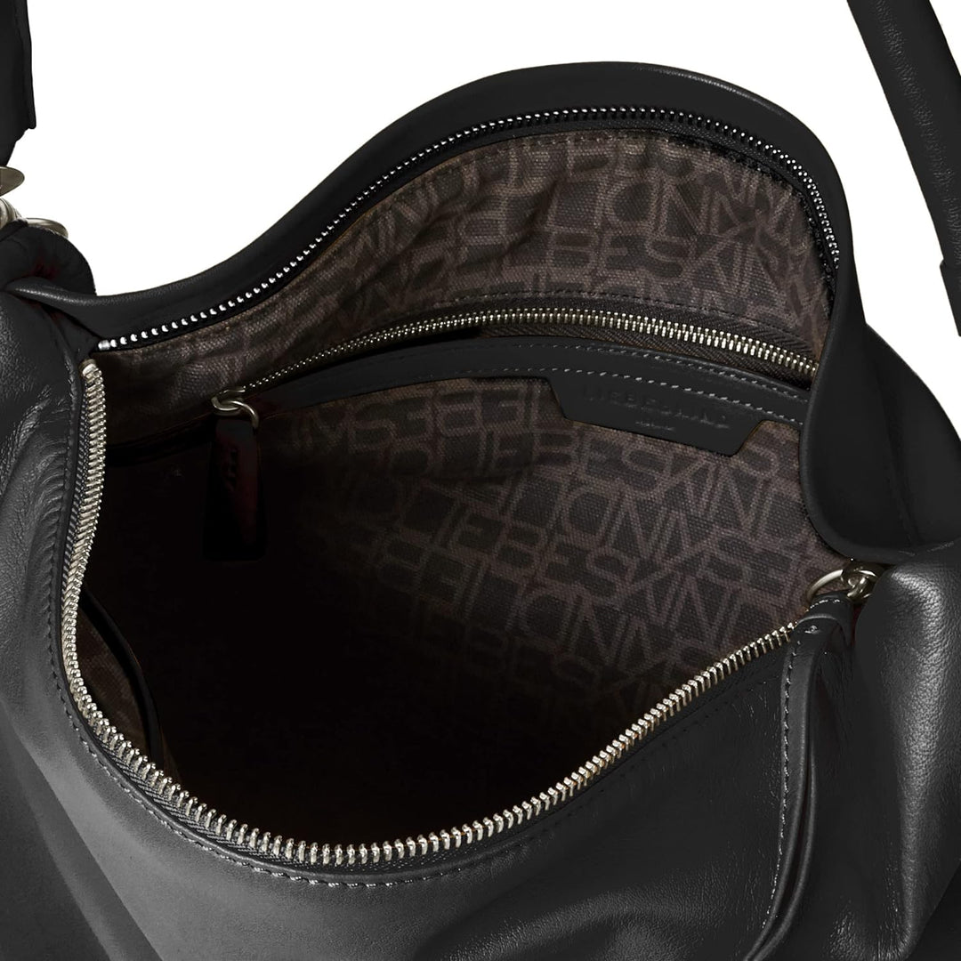 Liebeskind Damen Lova Hobo Schwarz, Schwarz