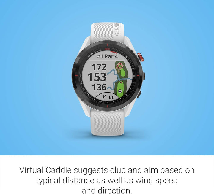Garmin Approach S62 Smartwatch Golf White Weiss/opulenter Garten Nur ansehen, Weiss/opulenter Garten