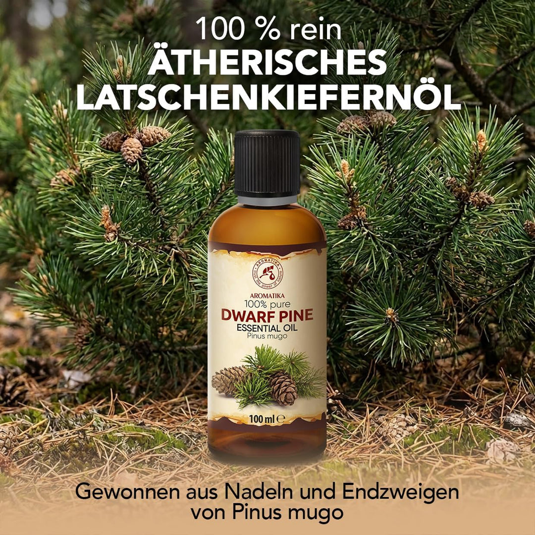 Latschenkieferöl 100ml - Pinus Mugo Leaf Oil - Österreich - Natürlich Ätherisches - Guten für Sauna