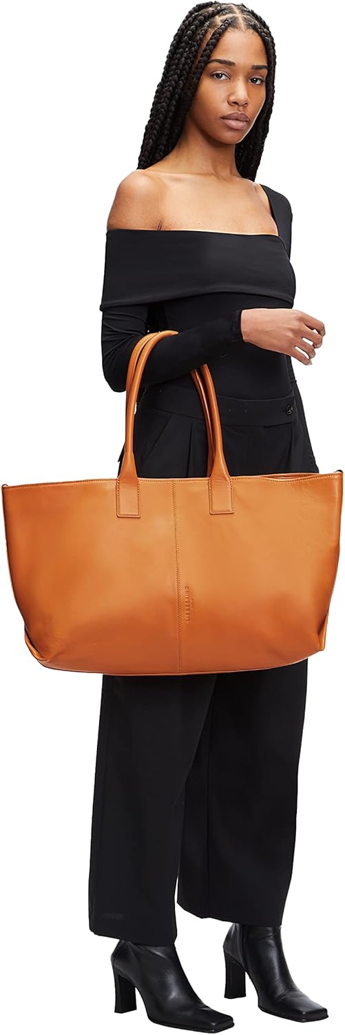 Liebeskind Damen Kodiaq Chelsea Shopper L Pumpkin, Pumpkin
