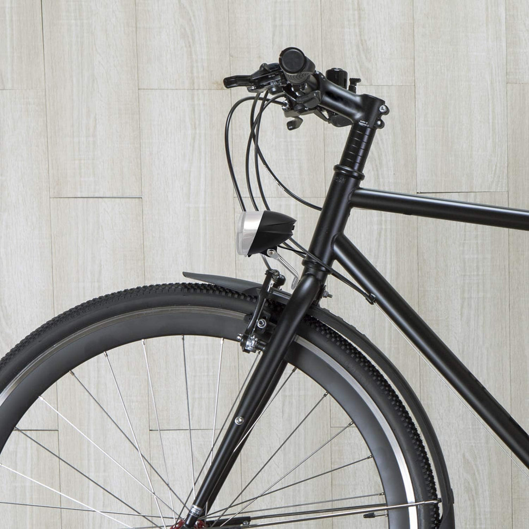 nean LED Dynamo Fahrradlicht 30 LUX mit Lichtautomatik, Standlicht und StVZO Zulassung, Fahrradlampe