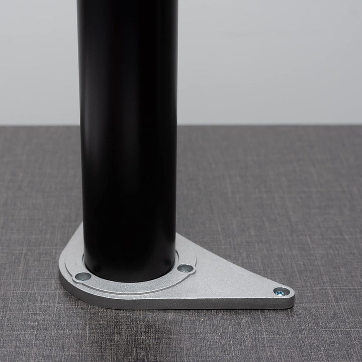 sossai® Premium Tischbeine TBBL | höhenverstellbar | Farbe: Schwarz | 4 Stück | Höhe: 71 cm (710 mm)
