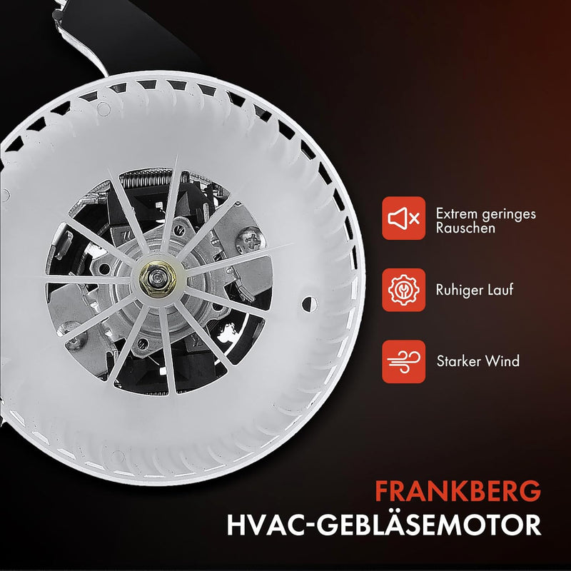 Frankberg Heizungsgebläse Gebläsemotor Innenraumgebläse Kompatibel mit 5er E60 2001-2010 5er Touring