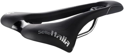 Selle Italia SLR Superflow L 14 Fahrrad-Sattel Schwarz, Schwarz