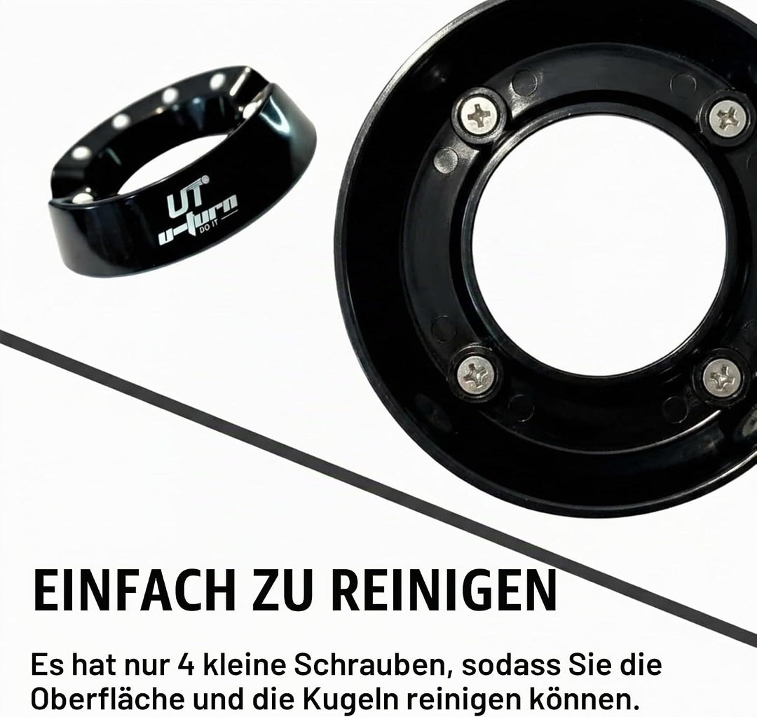 Generisch Base GIRATORIA Bolos, Accesorios de Bowling, Bolas, Mantenimiento, Limpieza, Pulido, Lijad