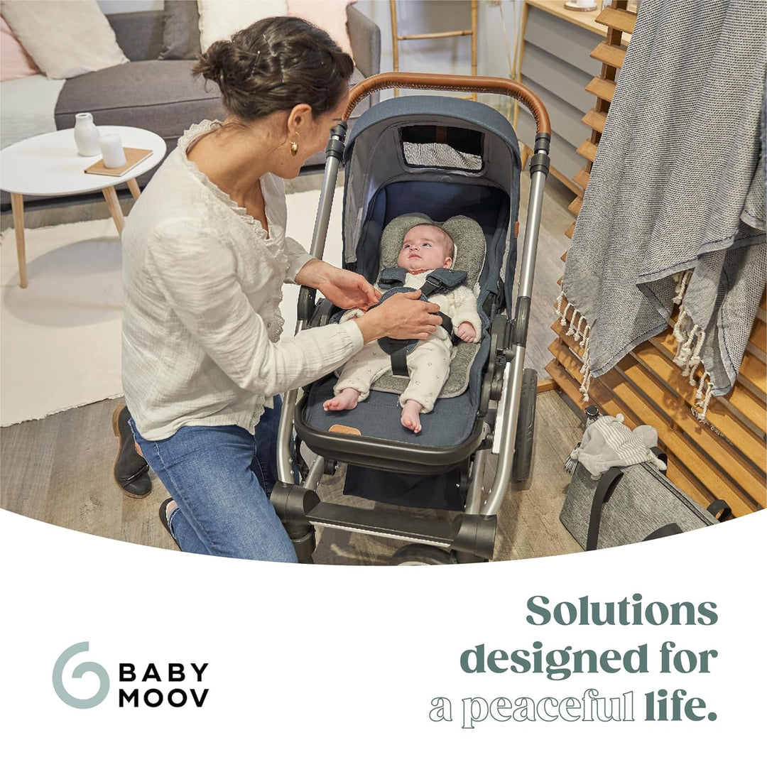 Babymoov Cosymorpho Smokey Sitzverkleinerer, universell einsetzbar in Kinderwagen, Autositzen, Babyw