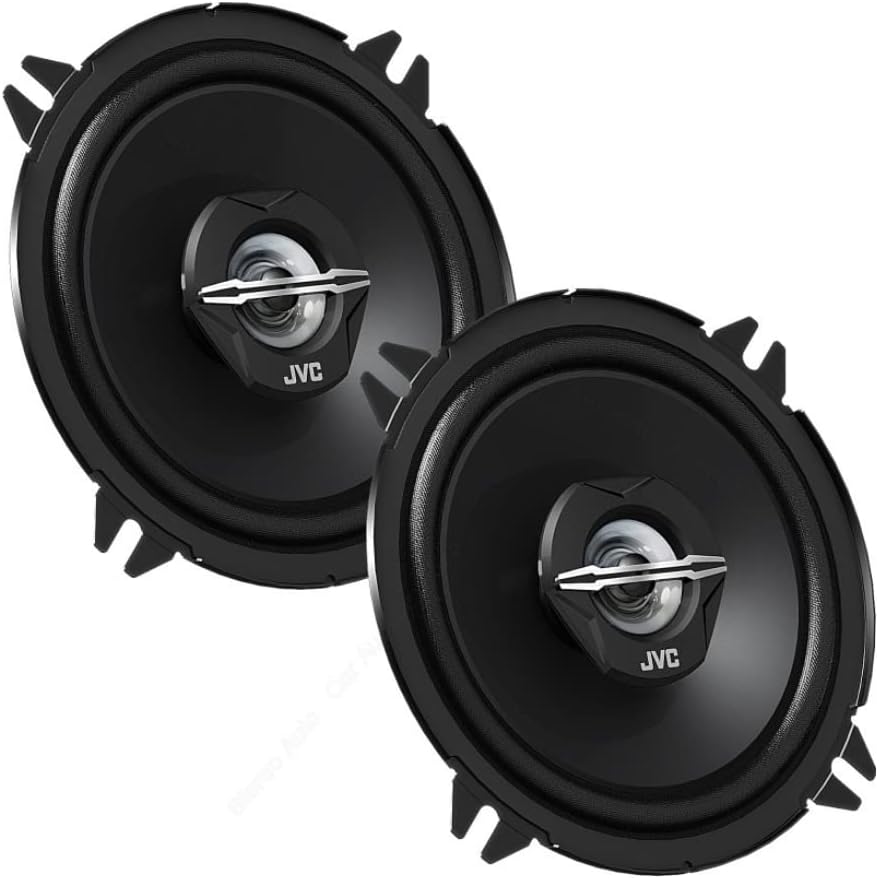JVC CS-J520X 13 cm 2-Wege-Koaxial-Lautsprecher, 2 Stück, Black 13 cm Single, 13 cm Single