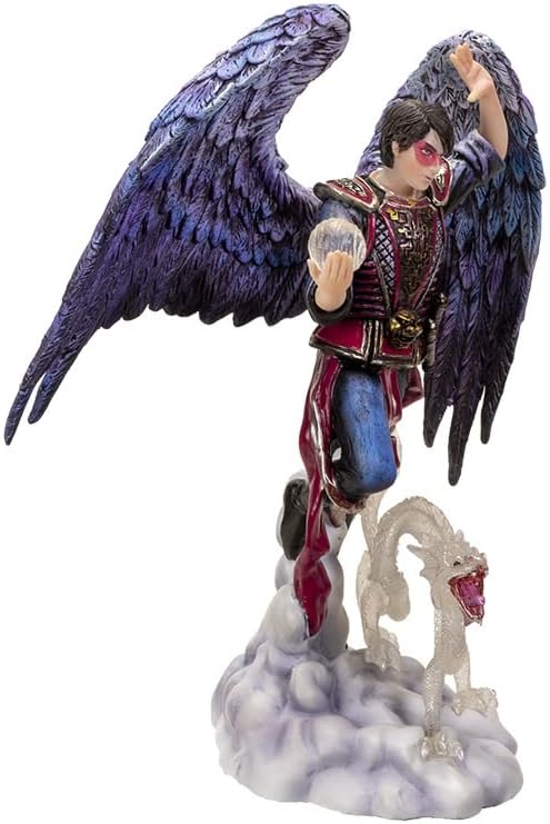 Pacific Giftware Magier Figur Element Luft - Elemental Magic by Anne Stokes | Engel Sammelfigur Zaub
