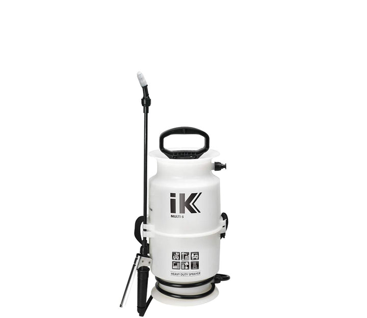 ｉＫ IK Multi 6 - Drucksprüher Säurebeständig - Metallgriff - Sicherheitsventil - Schultergurt - 6L Be
