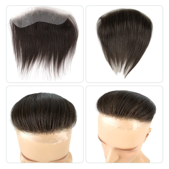 Lordhair Toupet Herren,100% Europäisches Echthaar Herren Toupet Echthaar,V-LOOP Skin Toupet Herren,T