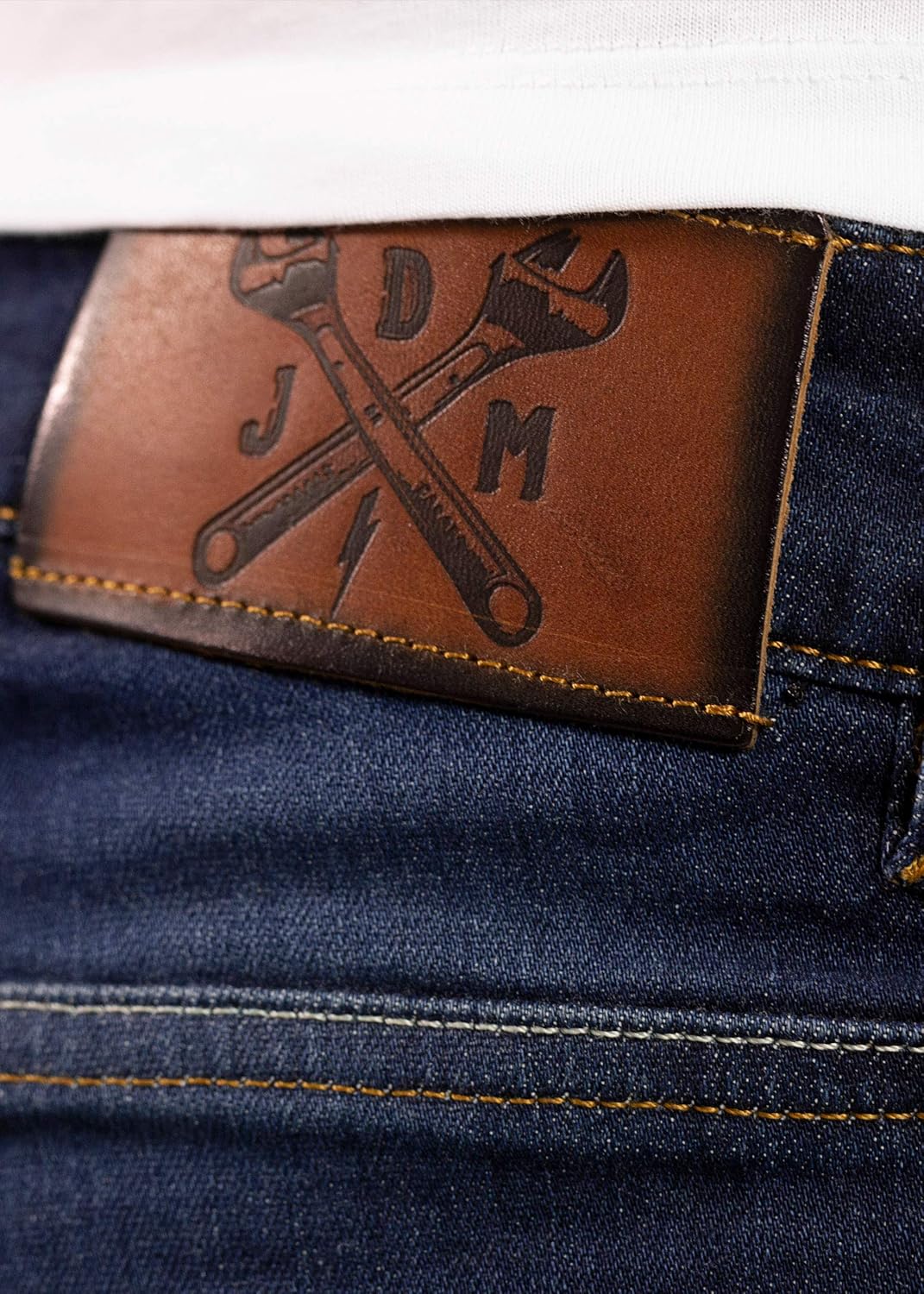 John Doe Ironhead XTM Motorrad Jeans 5 Pocket Style Atmungsaktiv mit Protektoren 28W / 30L Blau, 28W