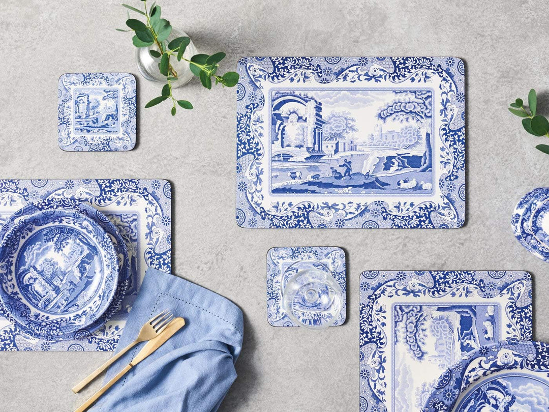 Pimpernel Blue Italian Placemats, Set of 6 by Pimpernel