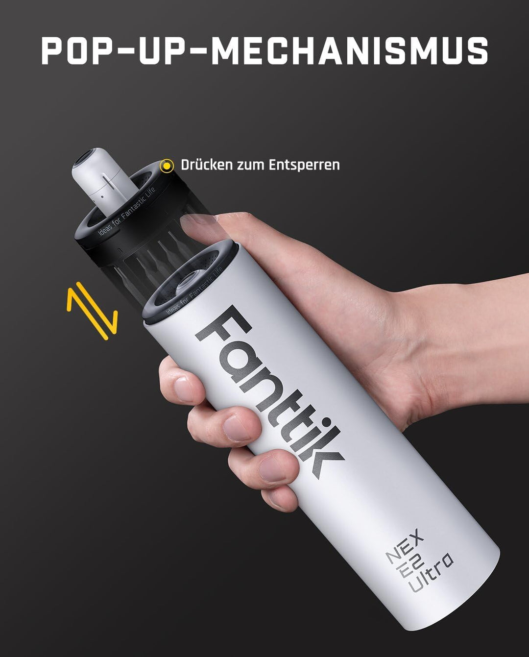 Fanttik E2 Ultra 3.7V Mini Elektro Schraubendreher Set, 50 in 1 Magnetische Präzisions-Schraubendreh